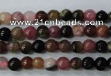 CTO450 15.5 inches 3mm round natural tourmaline gemstone beads