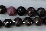 CTO456 15.5 inches 11mm round natural tourmaline gemstone beads