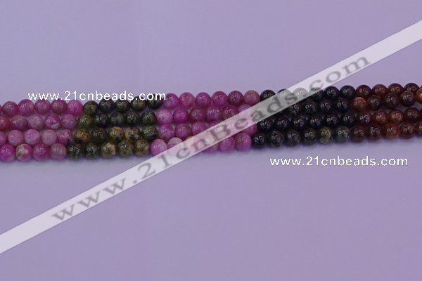 CTO627 15.5 inches 6mm round tourmaline gemstone beads wholesale