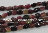 CTO70 15.5 inches 5*6mm nuggets natural tourmaline gemstone beads