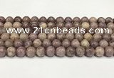 CTO721 15.5 inches 8mm round Chinese tourmaline beads