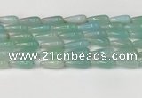 CTR404 15.5 inches 8*20mm teardrop agate beads wholesale