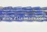 CTR425 15.5 inches 10*30mm teardrop agate beads wholesale