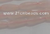 CTR74 15.5 inches 6*16mm faceted teardrop pink aventurine beads
