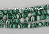CTU1126 15.5 inches 6mm round synthetic turquoise beads wholesale