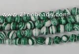 CTU1126 15.5 inches 6mm round synthetic turquoise beads wholesale