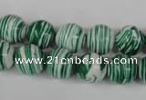 CTU1128 15.5 inches 10mm round synthetic turquoise beads wholesale