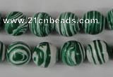 CTU1129 15.5 inches 12mm round synthetic turquoise beads wholesale