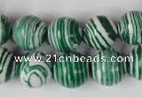 CTU1130 15.5 inches 14mm round synthetic turquoise beads wholesale