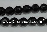 CTU1484 15.5 inches 10mm faceted round synthetic turquoise beads