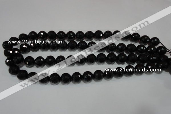 CTU1485 15.5 inches 12mm faceted round synthetic turquoise beads