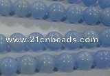 CTU1732 15.5 inches 6mm round synthetic turquoise beads