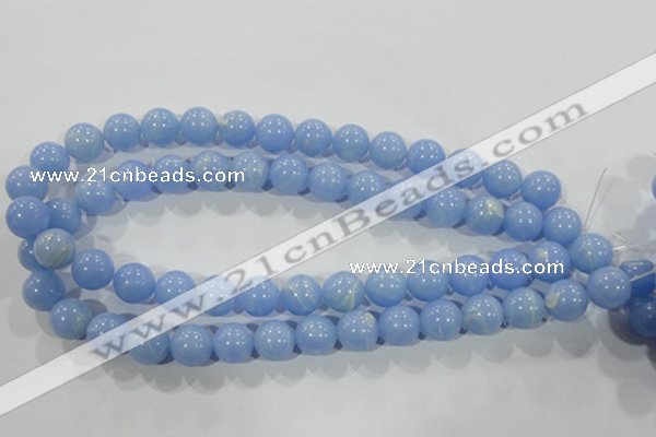 CTU1736 15.5 inches 14mm round synthetic turquoise beads