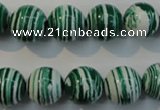 CTU2044 15.5 inches 12mm round synthetic turquoise beads