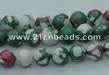 CTU224 16 inches 8mm round imitation turquoise beads wholesale