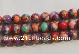 CTU2341 15.5 inches 6mm round synthetic turquoise beads