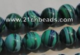 CTU2406 15.5 inches 12mm round synthetic turquoise beads