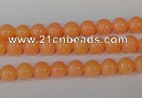 CTU2532 15.5 inches 6mm round synthetic turquoise beads