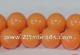 CTU2536 15.5 inches 14mm round synthetic turquoise beads