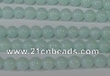 CTU2564 15.5 inches 6mm round synthetic turquoise beads