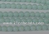 CTU2564 15.5 inches 6mm round synthetic turquoise beads