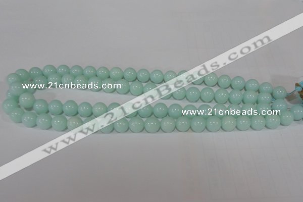 CTU2566 15.5 inches 10mm round synthetic turquoise beads