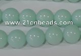 CTU2567 15.5 inches 12mm round synthetic turquoise beads