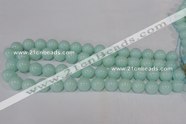 CTU2568 15.5 inches 14mm round synthetic turquoise beads