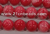 CTU2614 15.5 inches 12mm round synthetic turquoise beads