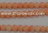 CTU2630 15.5 inches 3mm round synthetic turquoise beads