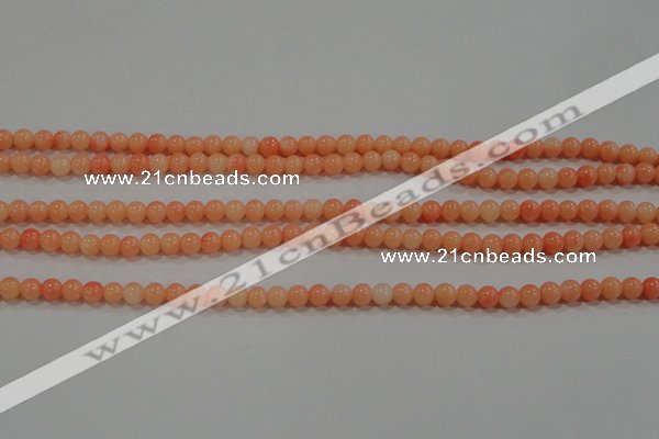 CTU2630 15.5 inches 3mm round synthetic turquoise beads