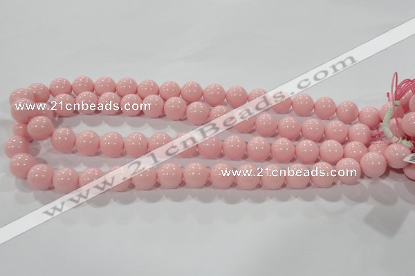 CTU2673 15.5 inches 12mm round synthetic turquoise beads