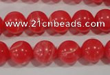 CTU2734 15.5 inches 12mm round synthetic turquoise beads