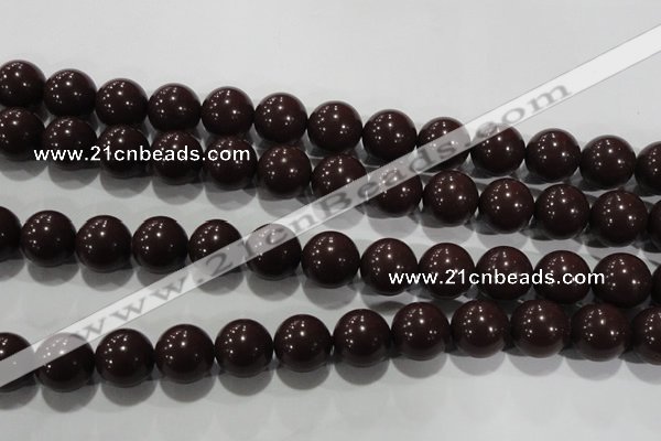 CTU2828 15.5 inches 20mm round synthetic turquoise beads