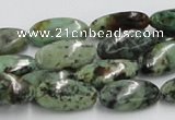 CTU414 15.5 inches 10*18mm oval African turquoise beads wholesale