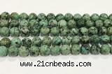 CTU516 15.5 inches 10mm round African turquoise beads wholesale