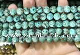 CTU572 15.5 inches 8mm round african turquoise beads wholesale