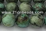 CTU577 15.5 inches 8mm round african turquoise beads wholesale