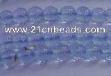CTZ01 15.5 inches 4mm round natural topaz gemstone beads