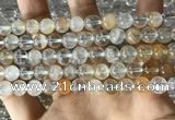 CTZ12 15.5 inches 8mm round natural topaz gemstone beads