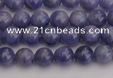 CTZ502 15.5 inches 7mm round natural tanzanite gemstone beads