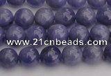 CTZ503 15.5 inches 8mm round natural tanzanite gemstone beads