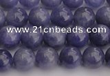 CTZ504 15.5 inches 10mm round natural tanzanite gemstone beads