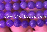 CTZ510 15.5 inches 3mm round natural tanzanite gemstone beads