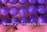 CTZ511 15.5 inches 4mm round natural tanzanite gemstone beads