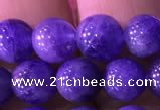 CTZ513 15.5 inches 6mm round natural tanzanite gemstone beads