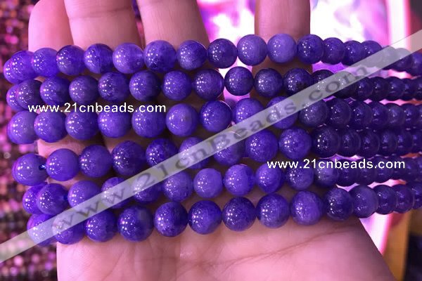 CTZ513 15.5 inches 6mm round natural tanzanite gemstone beads