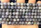 CTZ531 15 inches 6mm round tanzanite beads wholesale