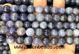 CTZ535 15 inches 10mm round tanzanite beads wholesale