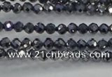 CTZ609 15.5 inches 3mm faceted round terahertz beads wholesale